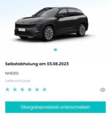 NIO App: Ordering and delivery are handled through the NIO app.