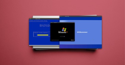 UTM: Windows XP auf macOS Sonoma installieren